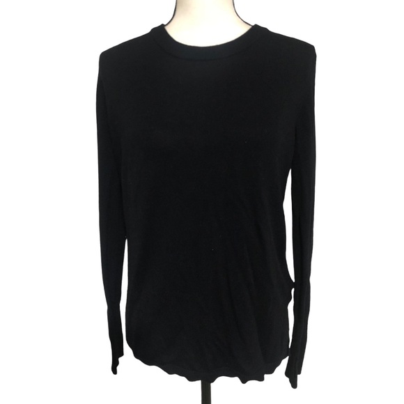 Lululemon black sweater cashmere Sz 4 - Picture 5 of 14